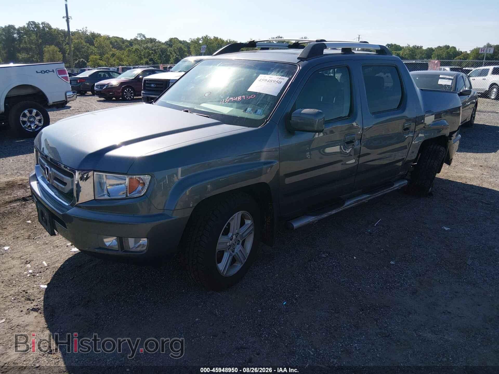 2011 HONDA RIDGELINE - VIN: 5FPYK1F55BB455217 - Photo 2