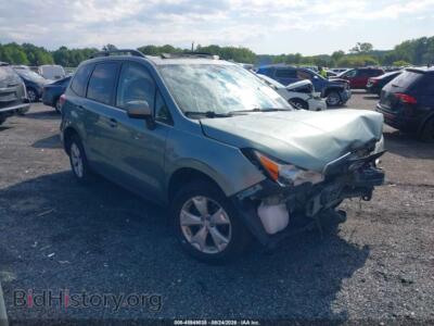 2016 Subaru FORESTER 2.5I Premium, зеленый — VIN JF2SJAFC8GH538181, IAAI