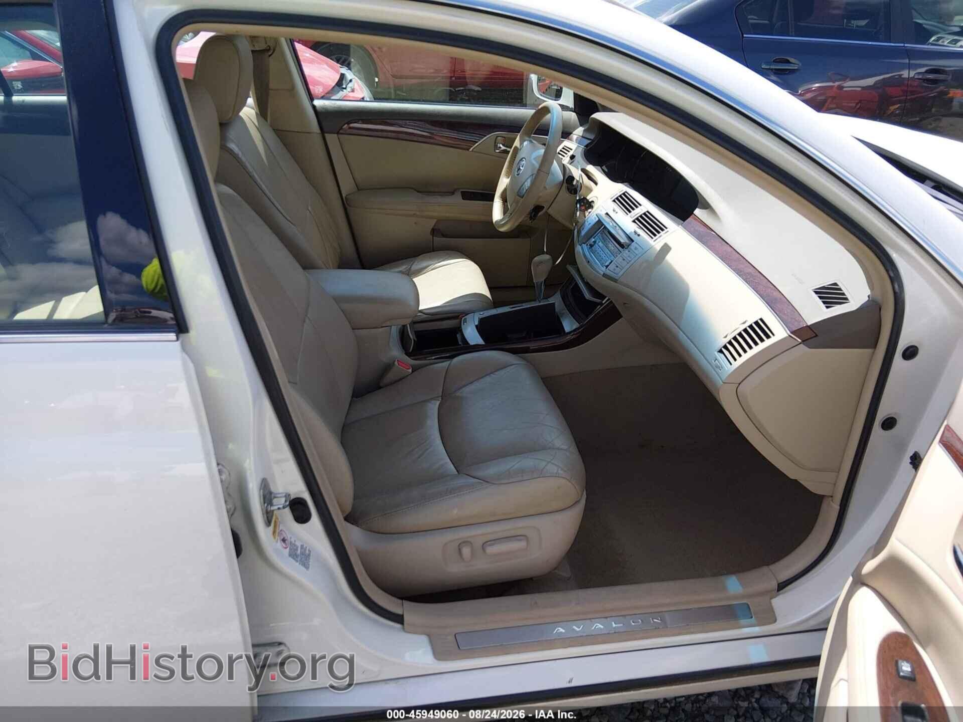2010 TOYOTA AVALON - VIN: 4T1BK3DB1AU365437 - Фото 5