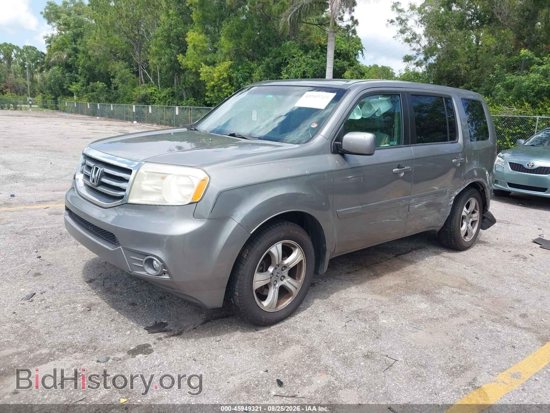 2012 HONDA PILOT - VIN: 5FNYF3H44CB022759 - Фото 2