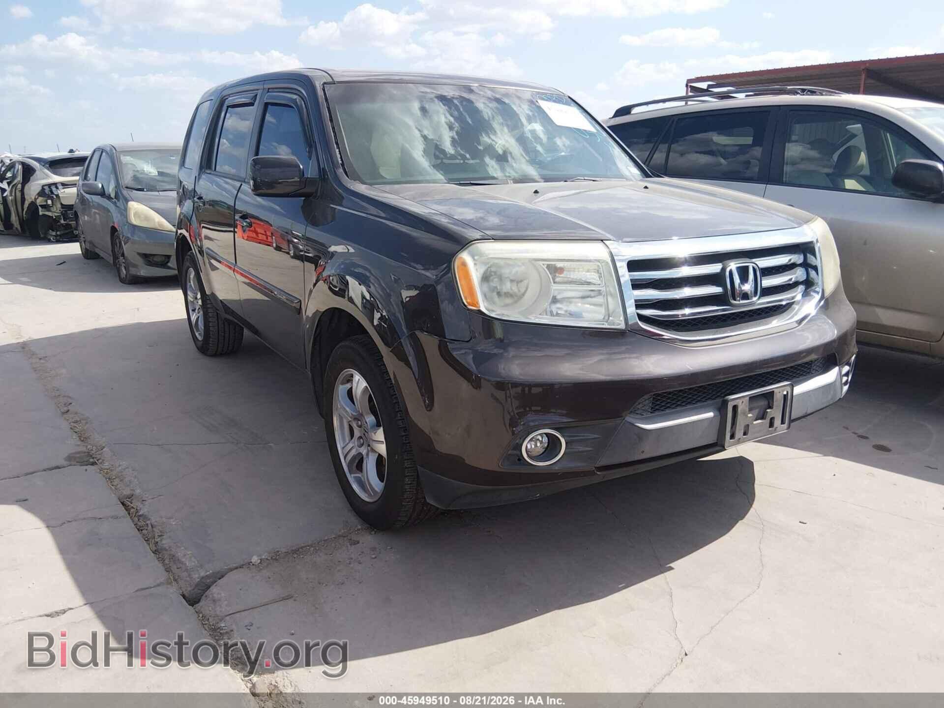Photo 5FNYF3H40EB020316 - HONDA PILOT 2014