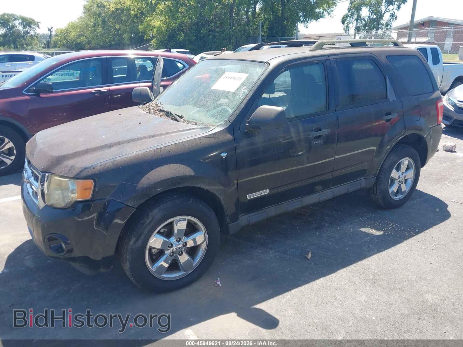 2008 FORD ESCAPE - VIN: 1FMCU03188KE68320 - Фото 2