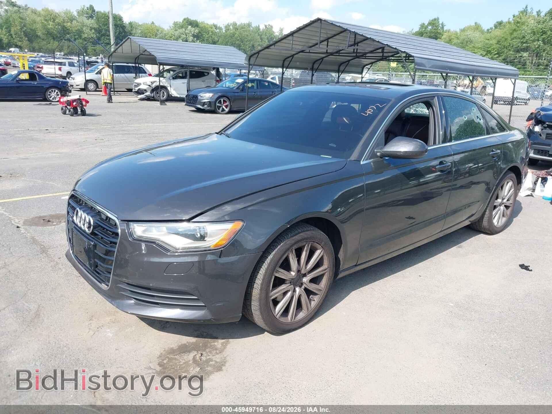 2013 AUDI A6 - VIN: WAUGFAFC8DN120543 - Photo 2