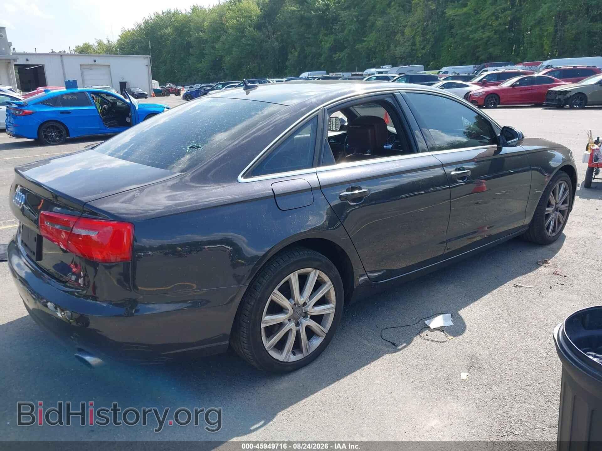 2013 AUDI A6 - VIN: WAUGFAFC8DN120543 - Photo 4