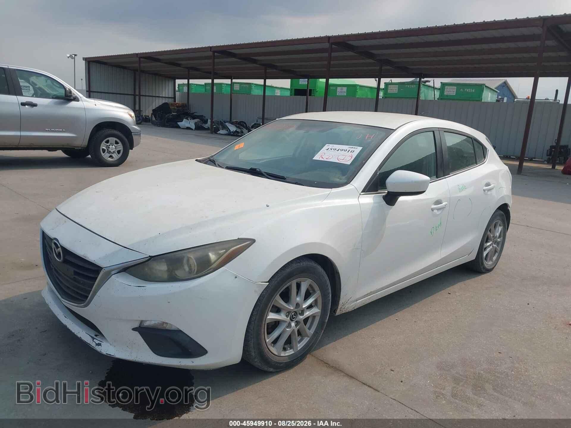 2014 MAZDA MAZDA3 - VIN: JM1BM1L77E1167520 - Фото 2