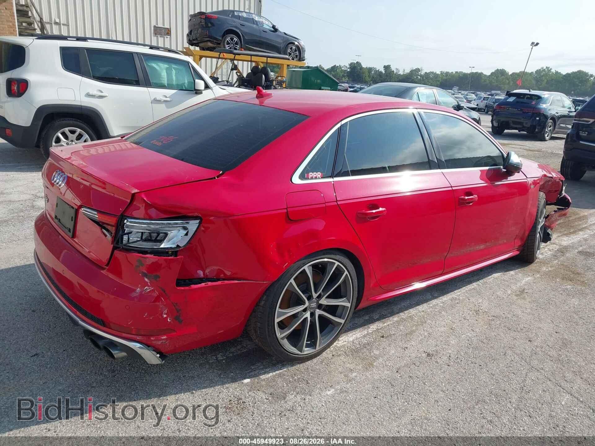 2018 AUDI S4 - VIN: WAUC4AF41JA003354 - Photo 4