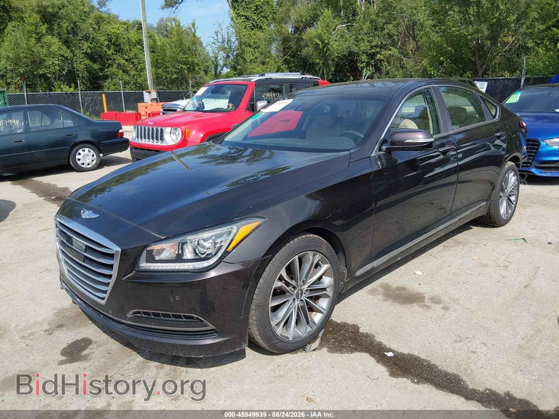 2015 HYUNDAI GENESIS - VIN: KMHGN4JEXFU018018 - Photo 2