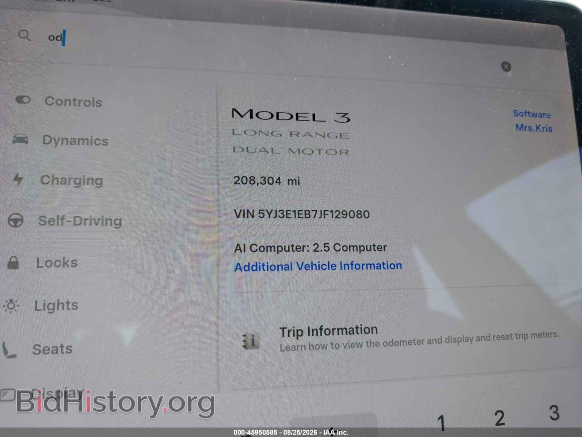 2018 TESLA MODEL 3 - VIN: 5YJ3E1EB7JF129080 - Фото 7