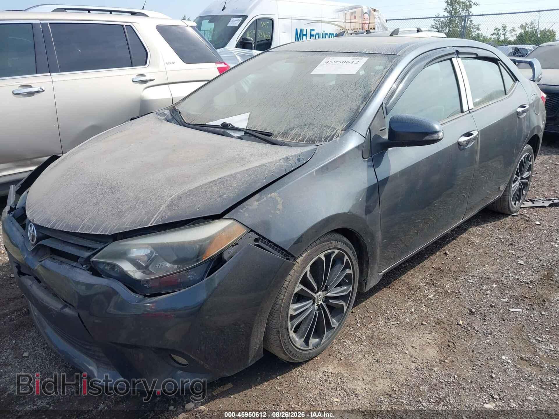 2014 TOYOTA COROLLA - VIN: 2T1BURHE9EC116036 - Photo 2