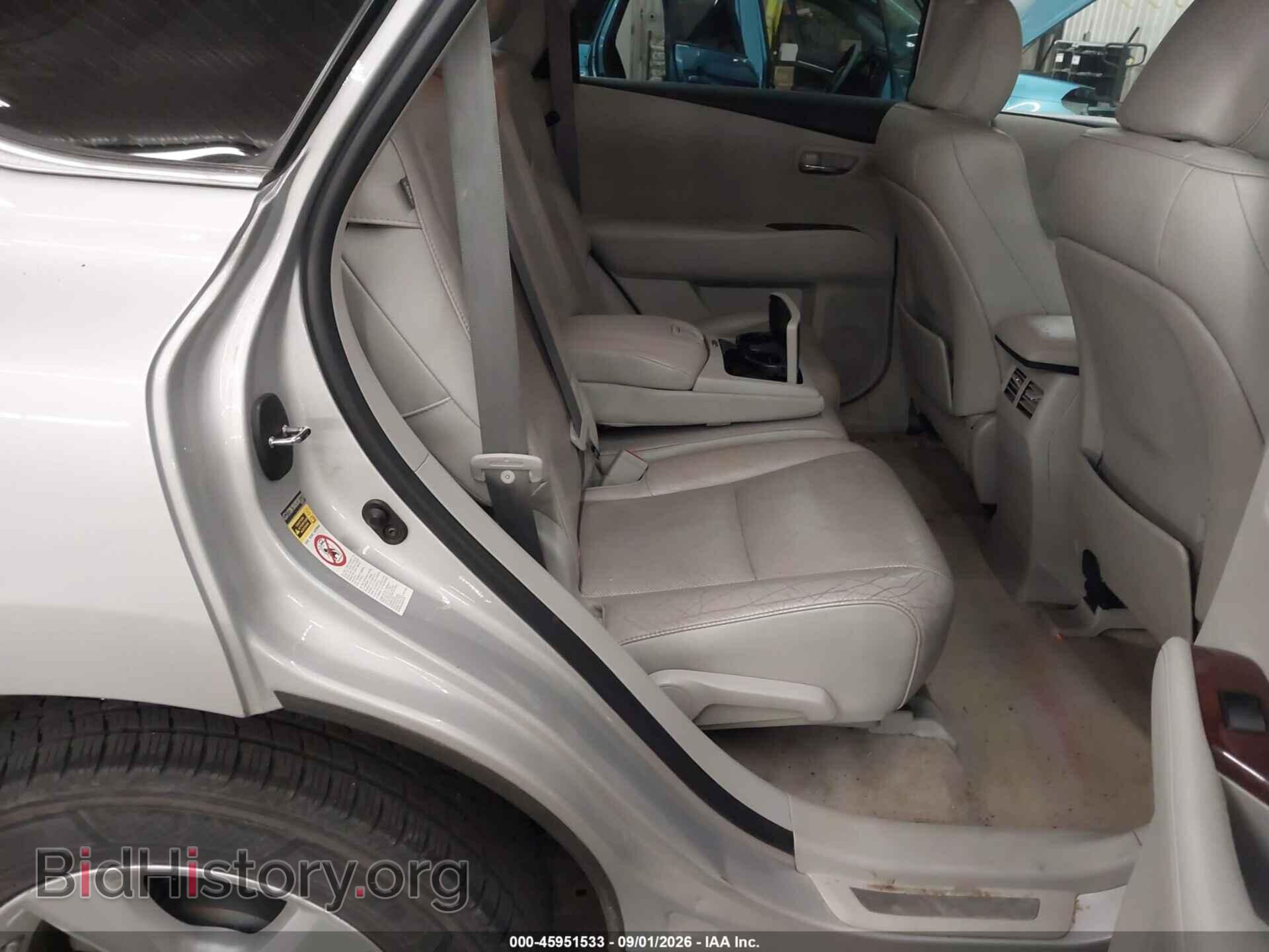 2011 LEXUS RX 350 - VIN: 2T2BK1BA2BC087239 - Photo 8
