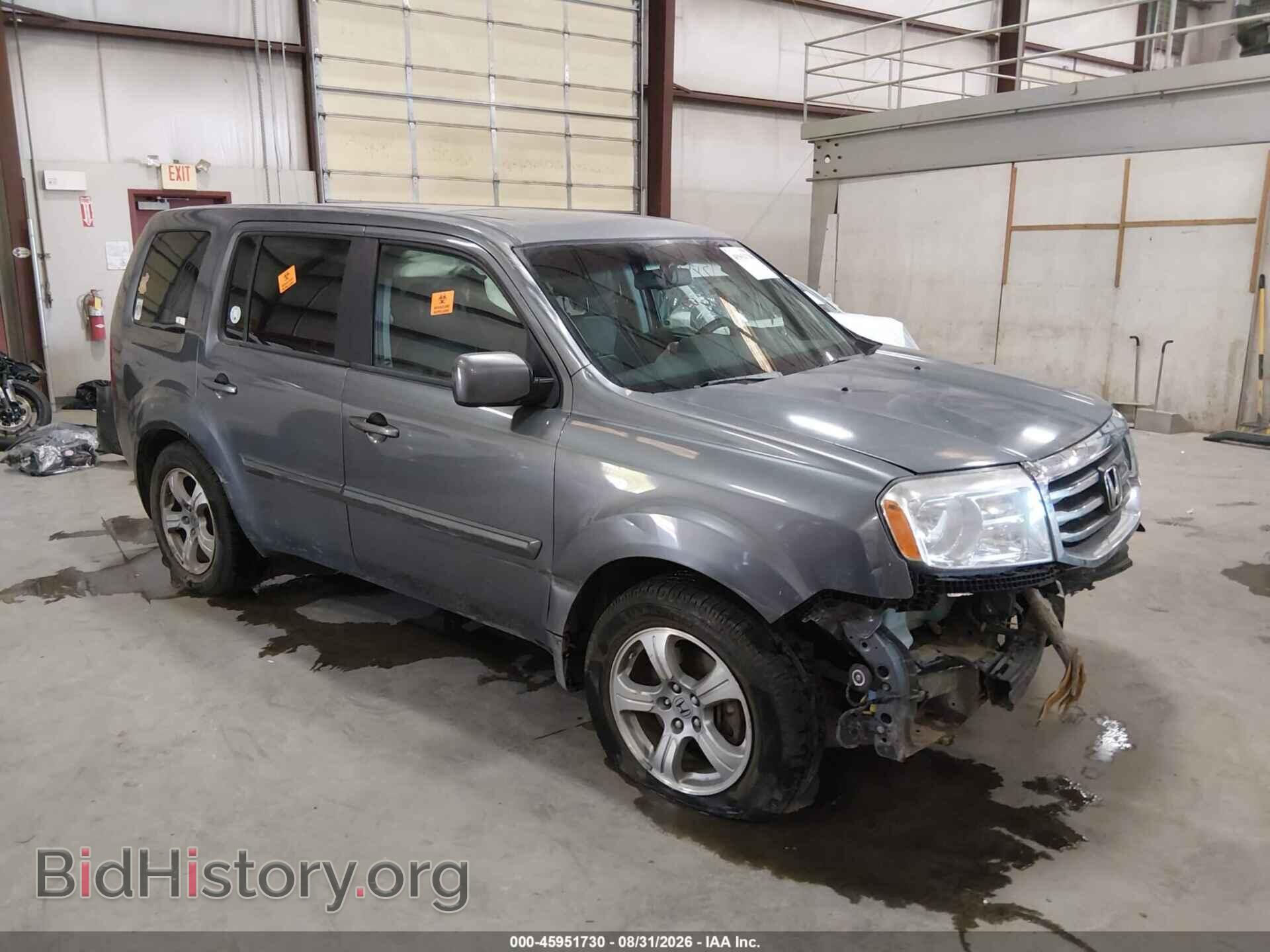 Фотография 5FNYF4H74CB013012 - HONDA PILOT 2012