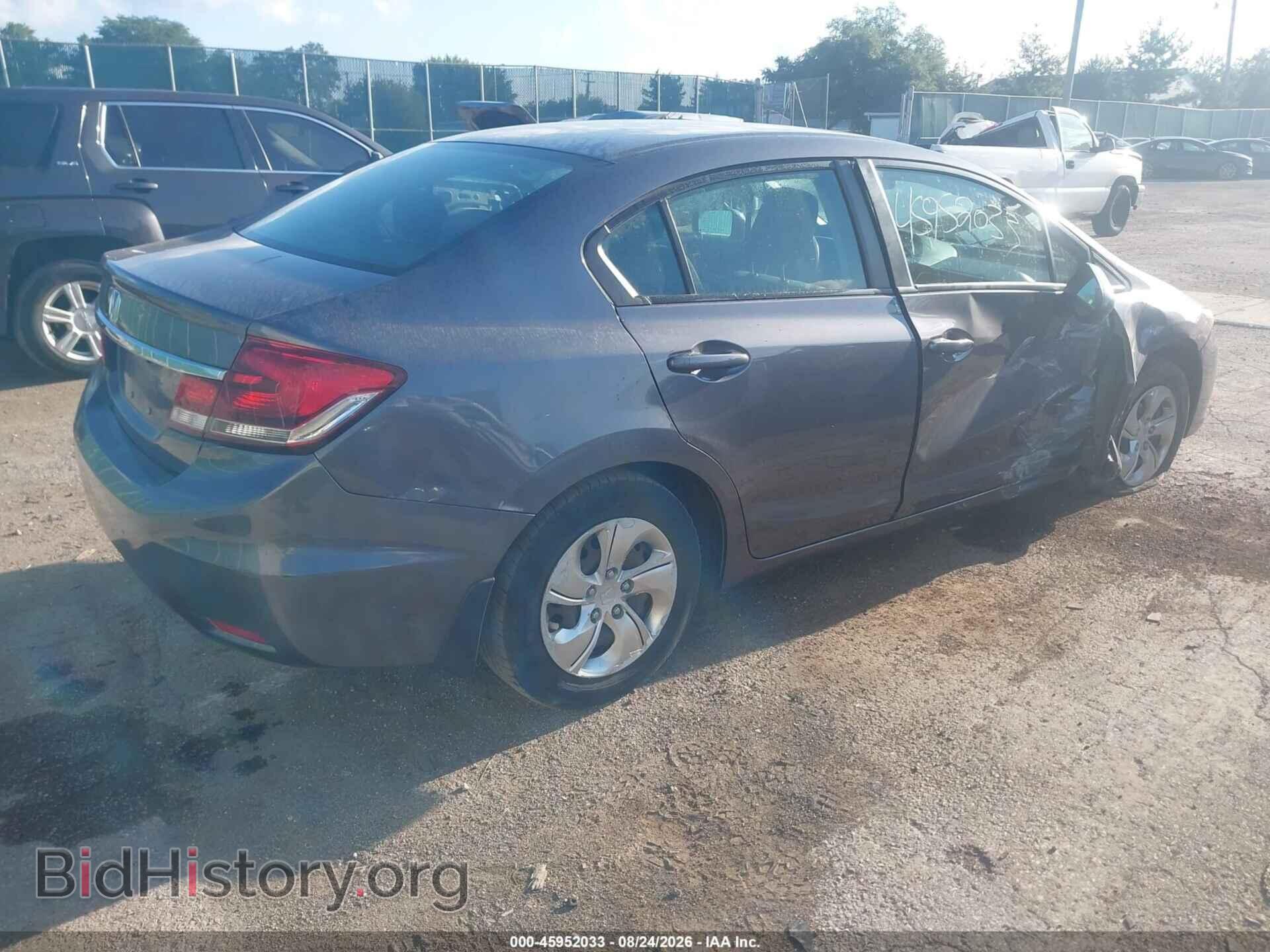 2015 HONDA CIVIC - VIN: 19XFB2F56FE045432 - Фото 4