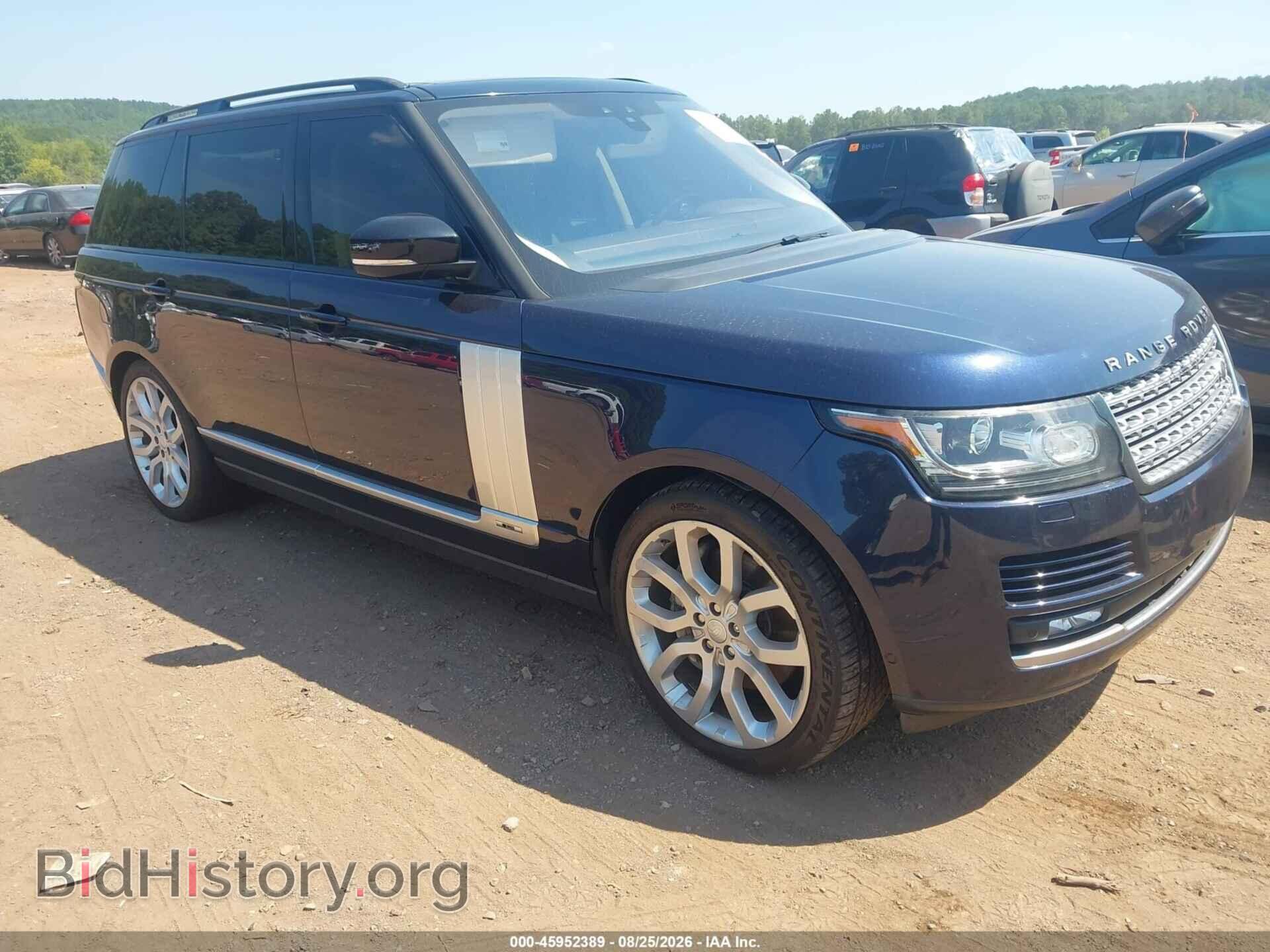 Photo SALGS5FE9HA348998 - LAND ROVER RANGE ROVER 2017