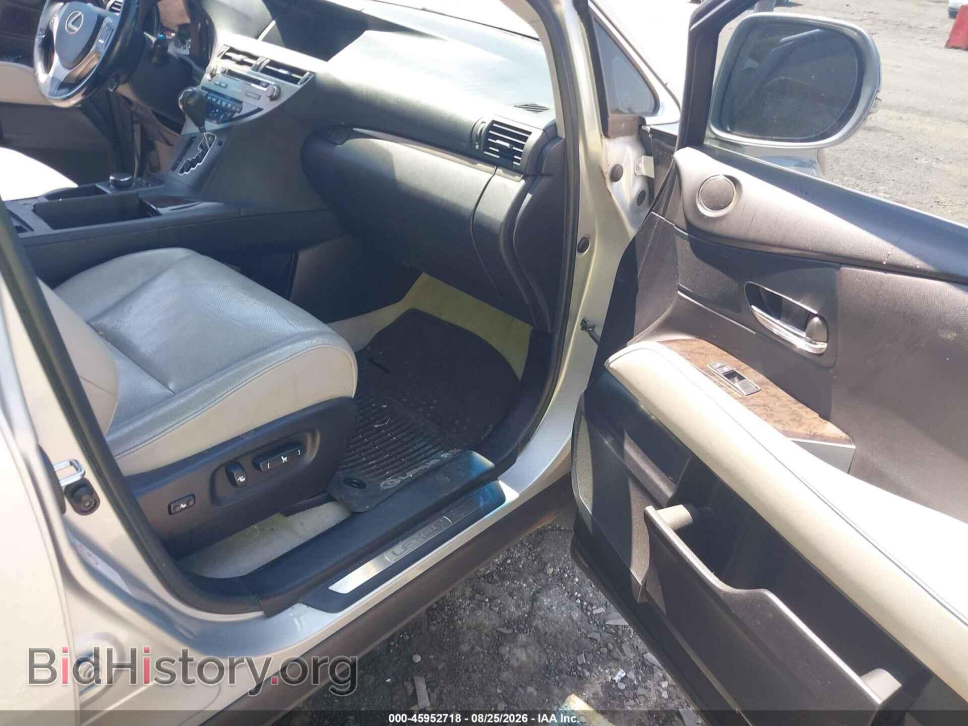 2013 LEXUS RX 350 - VIN: 2T2ZK1BA6DC112287 - Фото 5
