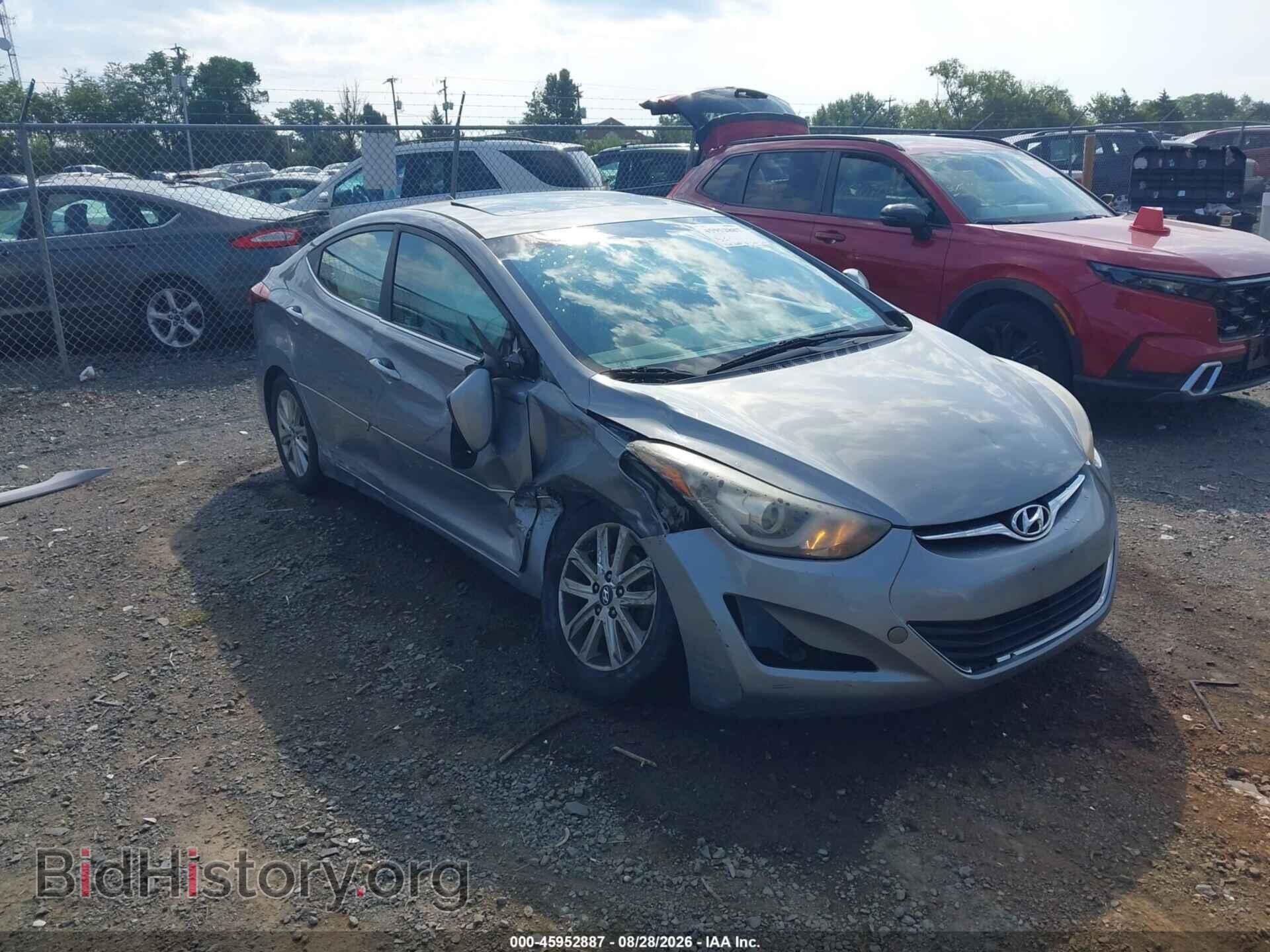 Фотография KMHDH4AE3FU345399 - HYUNDAI ELANTRA 2015