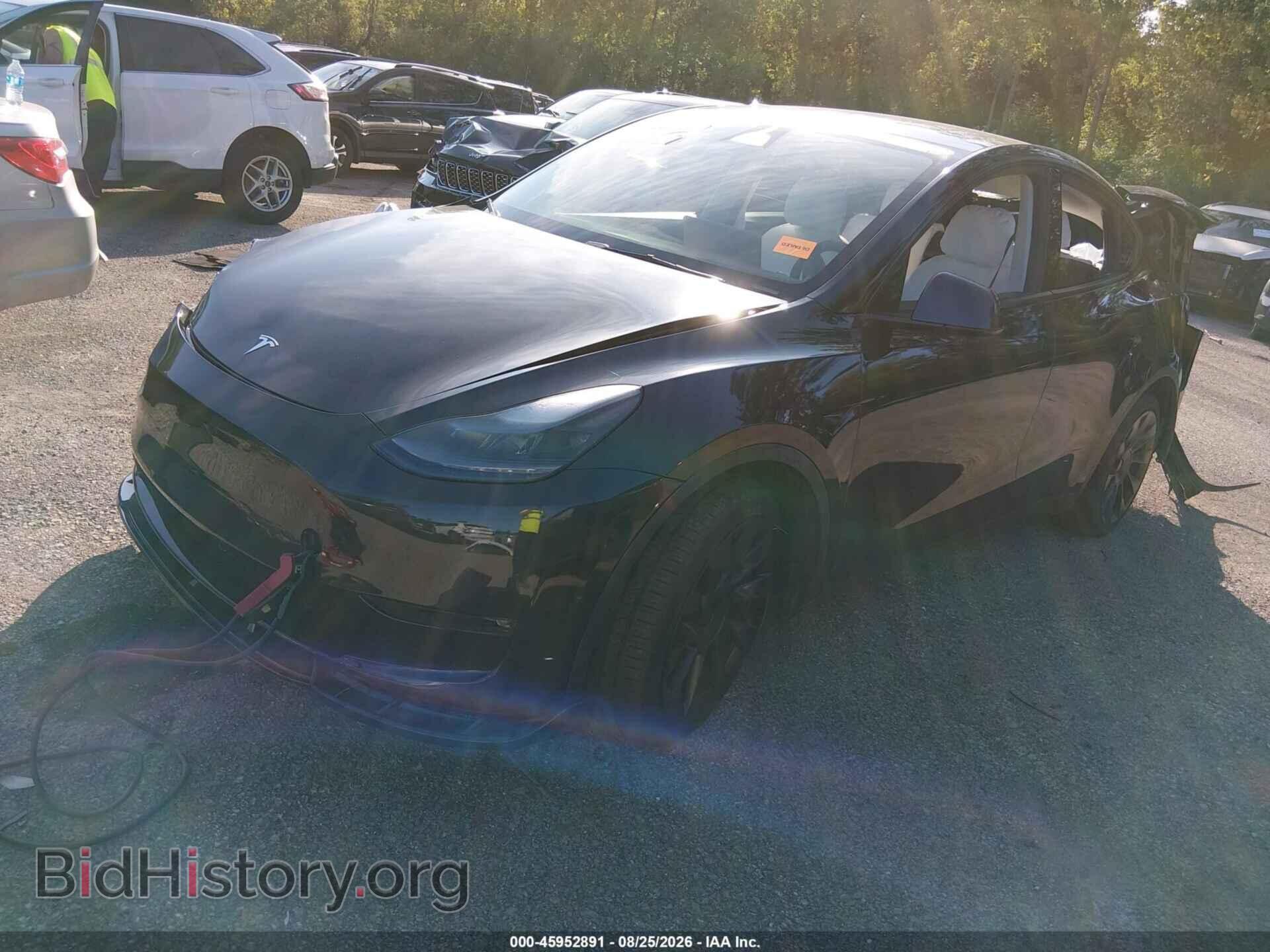 2024 TESLA MODEL Y - VIN: 7SAYGDEE8RF037499 - Фото 2