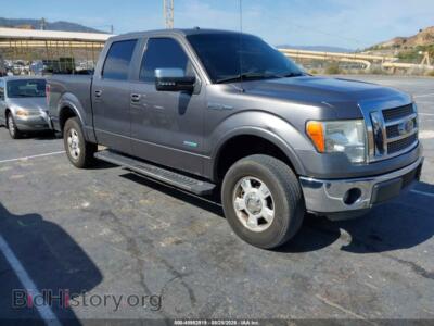 2012 Ford F-150 Lariat, серый — VIN 1FTFW1CTXCFC59035, IAAI