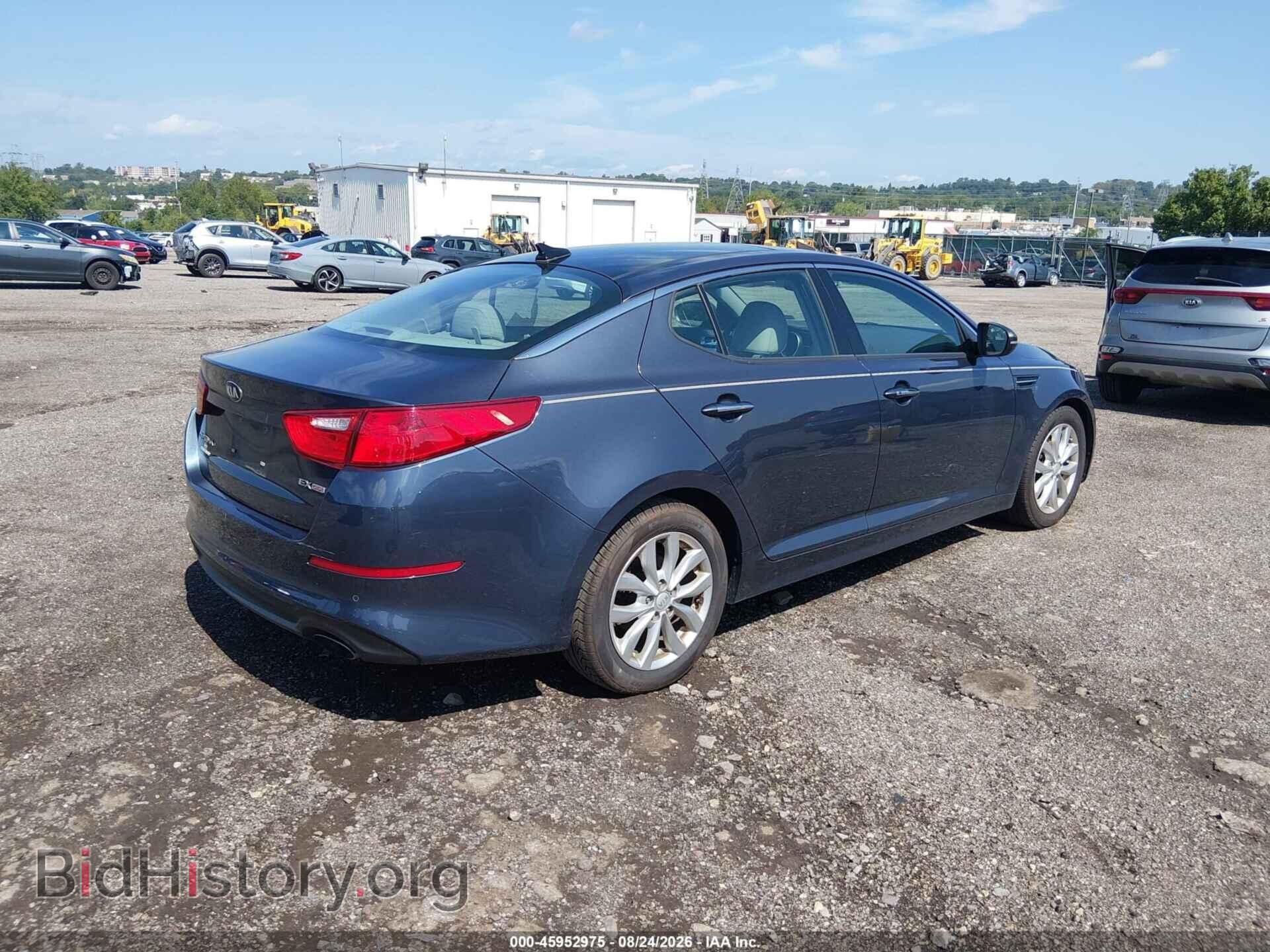 2015 KIA OPTIMA - VIN: 5XXGN4A70FG455246 - Фото 4