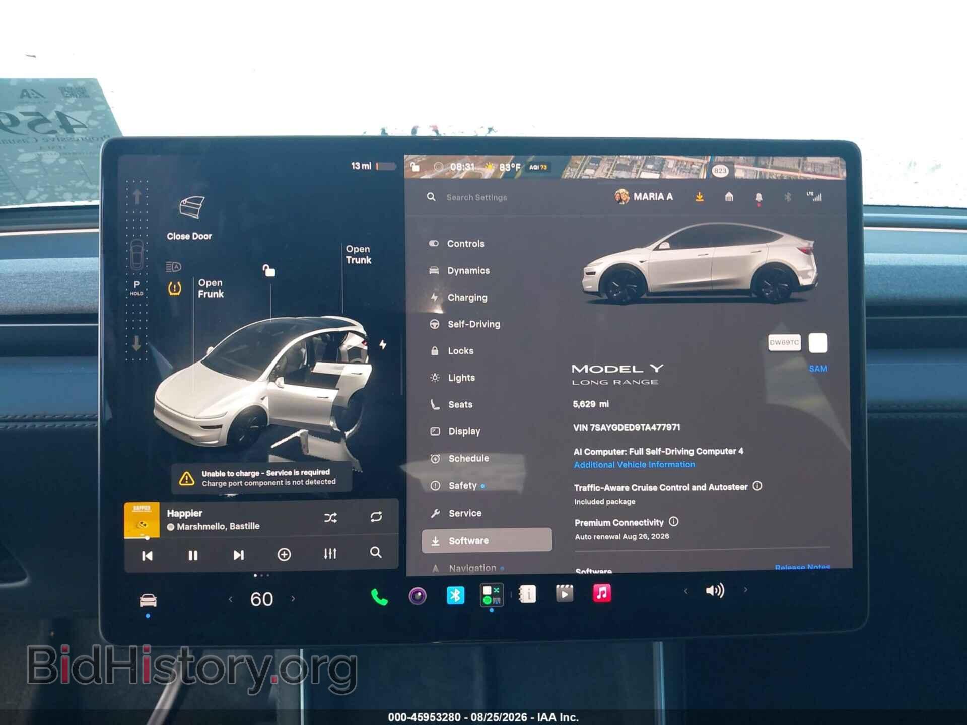 2026 TESLA MODEL Y - VIN: 7SAYGDED9TA477971 - Фото 7