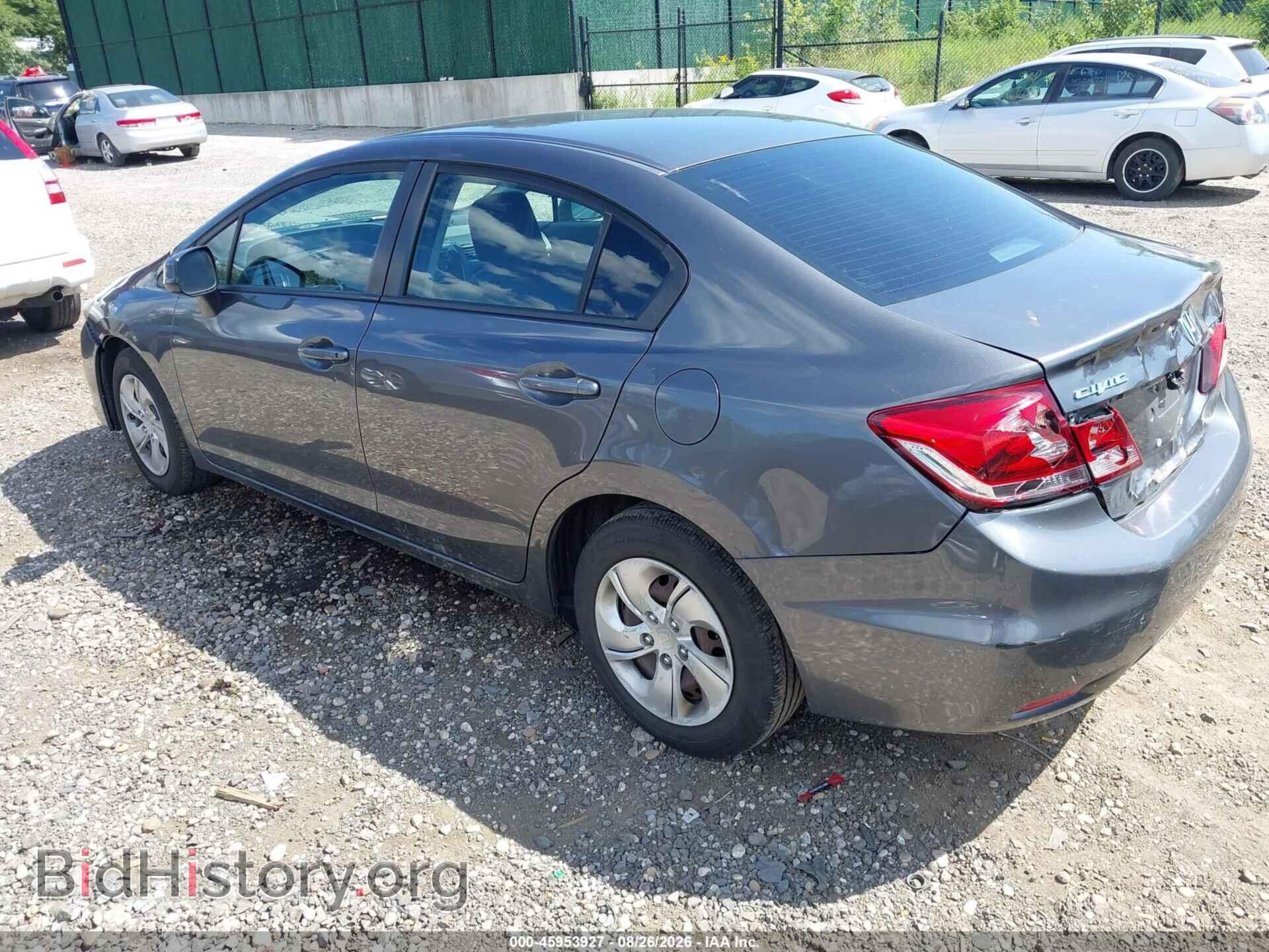 2013 HONDA CIVIC - VIN: 2HGFB2F50DH597964 - Фото 3