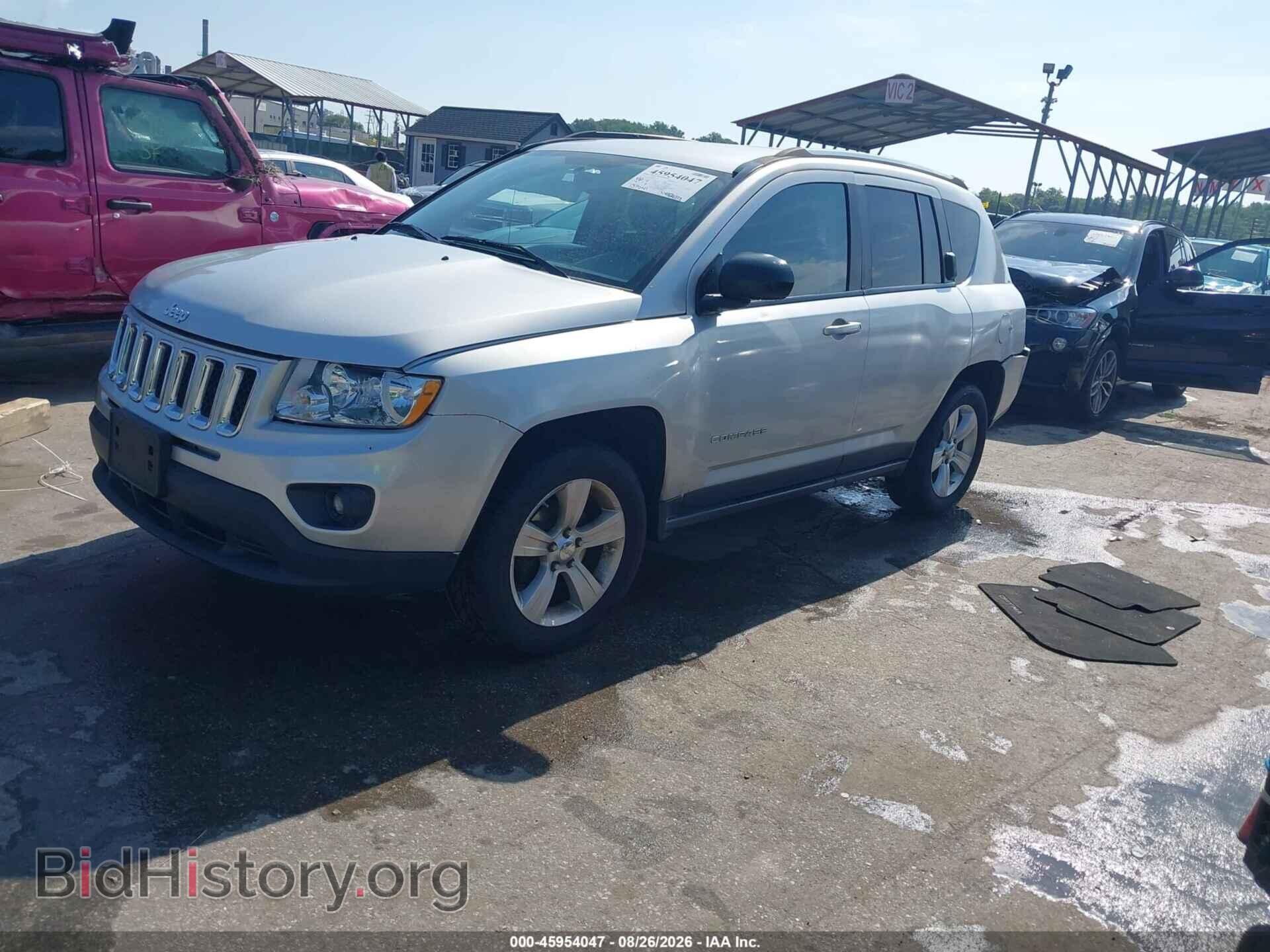 2012 JEEP COMPASS - VIN: 1C4NJCBA0CD620225 - Фото 2