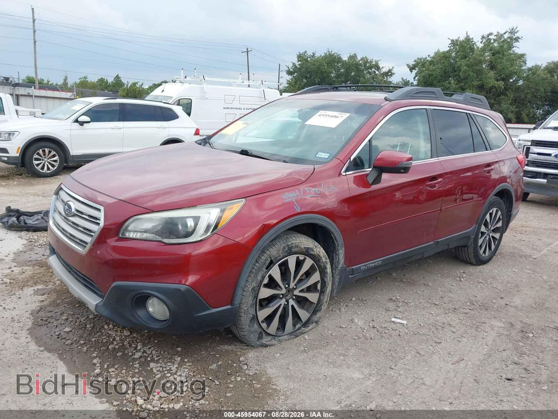 2015 SUBARU OUTBACK - VIN: 4S4BSBLC6F3337229 - Фото 2
