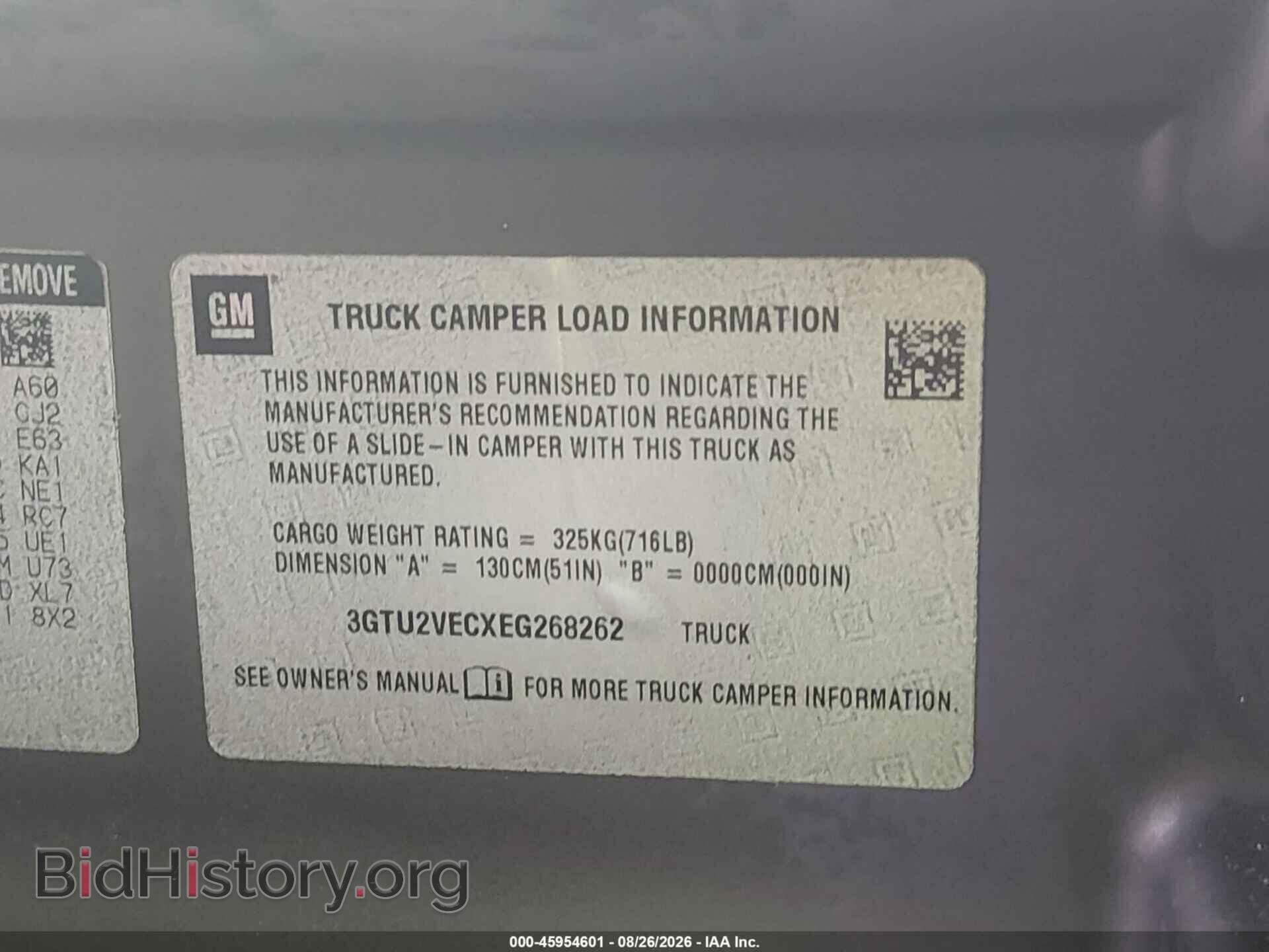 2014 GMC SIERRA 1500 - VIN: 3GTU2VECXEG268262 - Фото 9