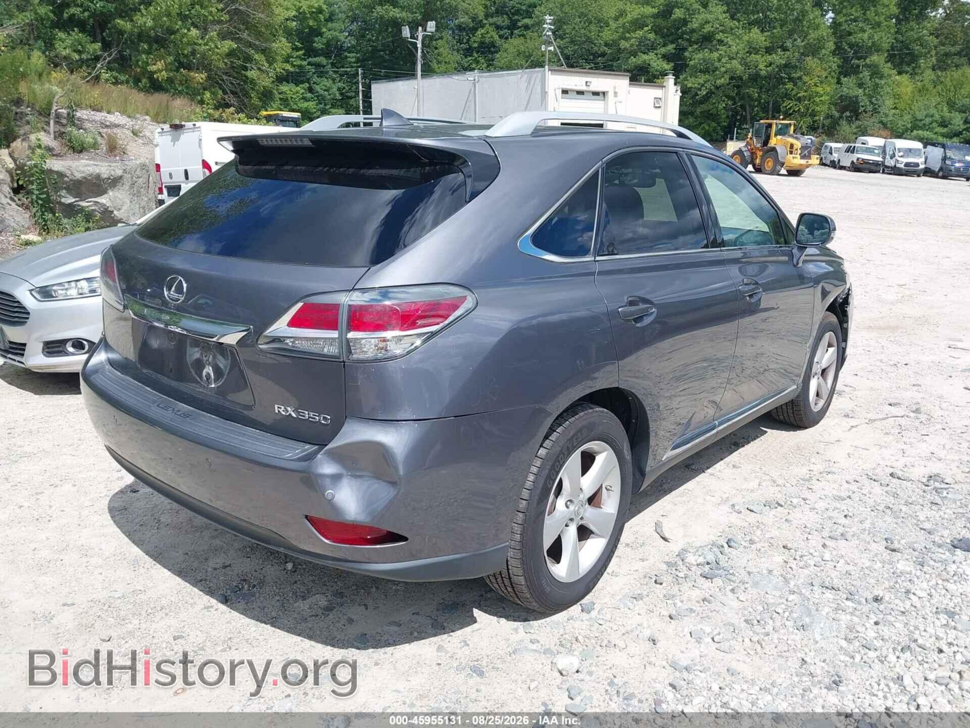 2015 LEXUS RX 350 - VIN: 2T2BK1BA3FC342762 - Фото 4