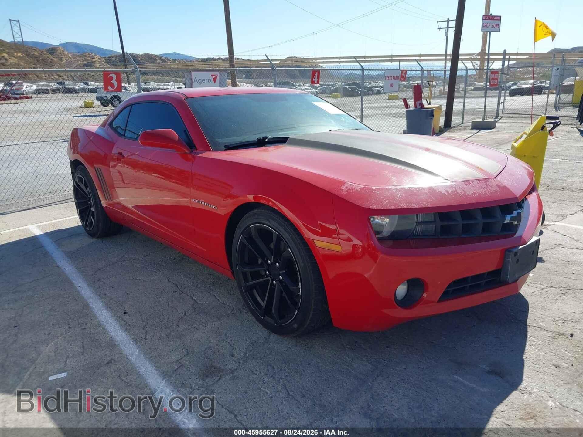Photo 2G1FB1E30D9113951 - CHEVROLET CAMARO 2013