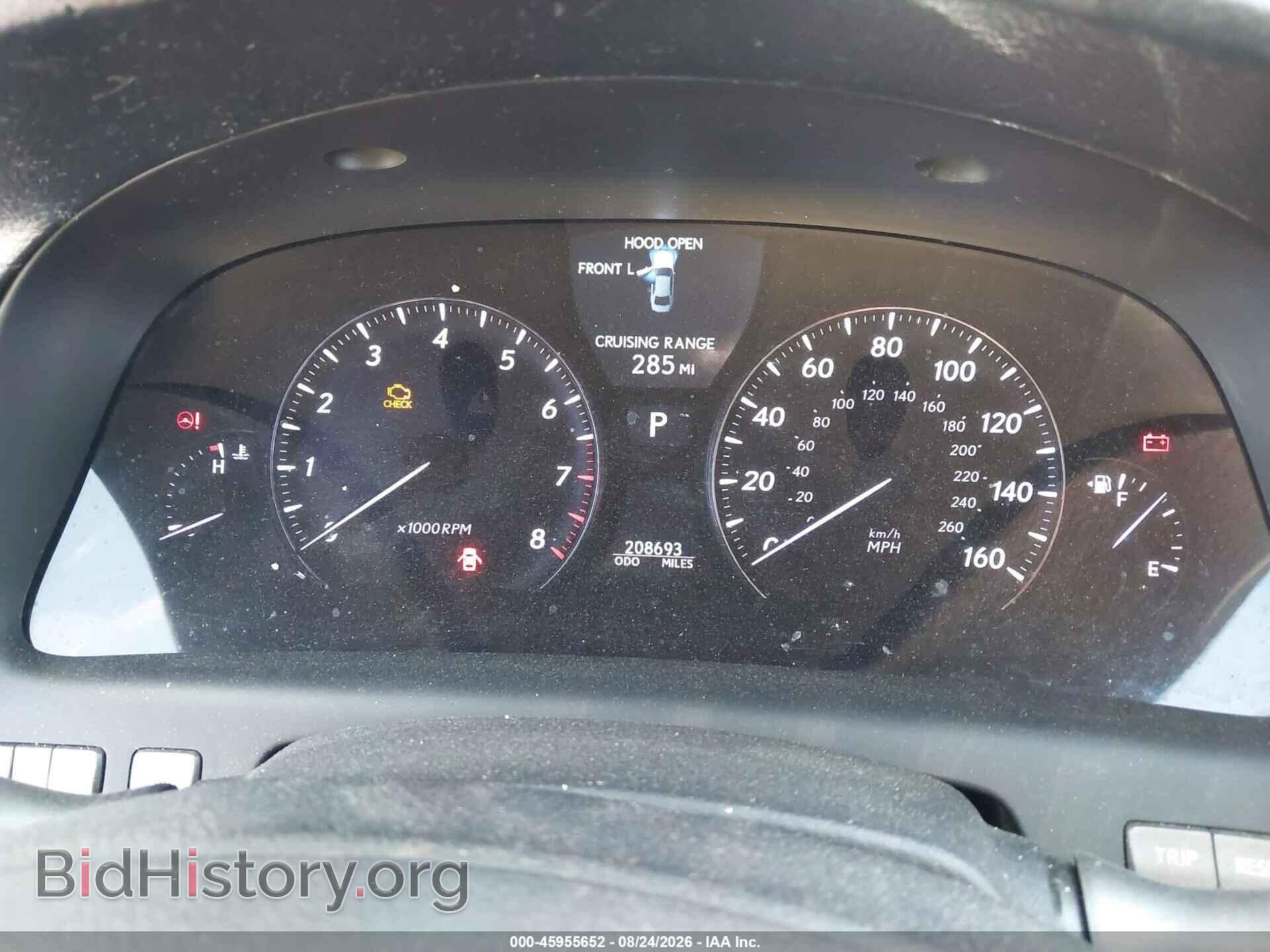2010 LEXUS LS 460 - VIN: JTHBL5EF1A5095536 - Фото 7