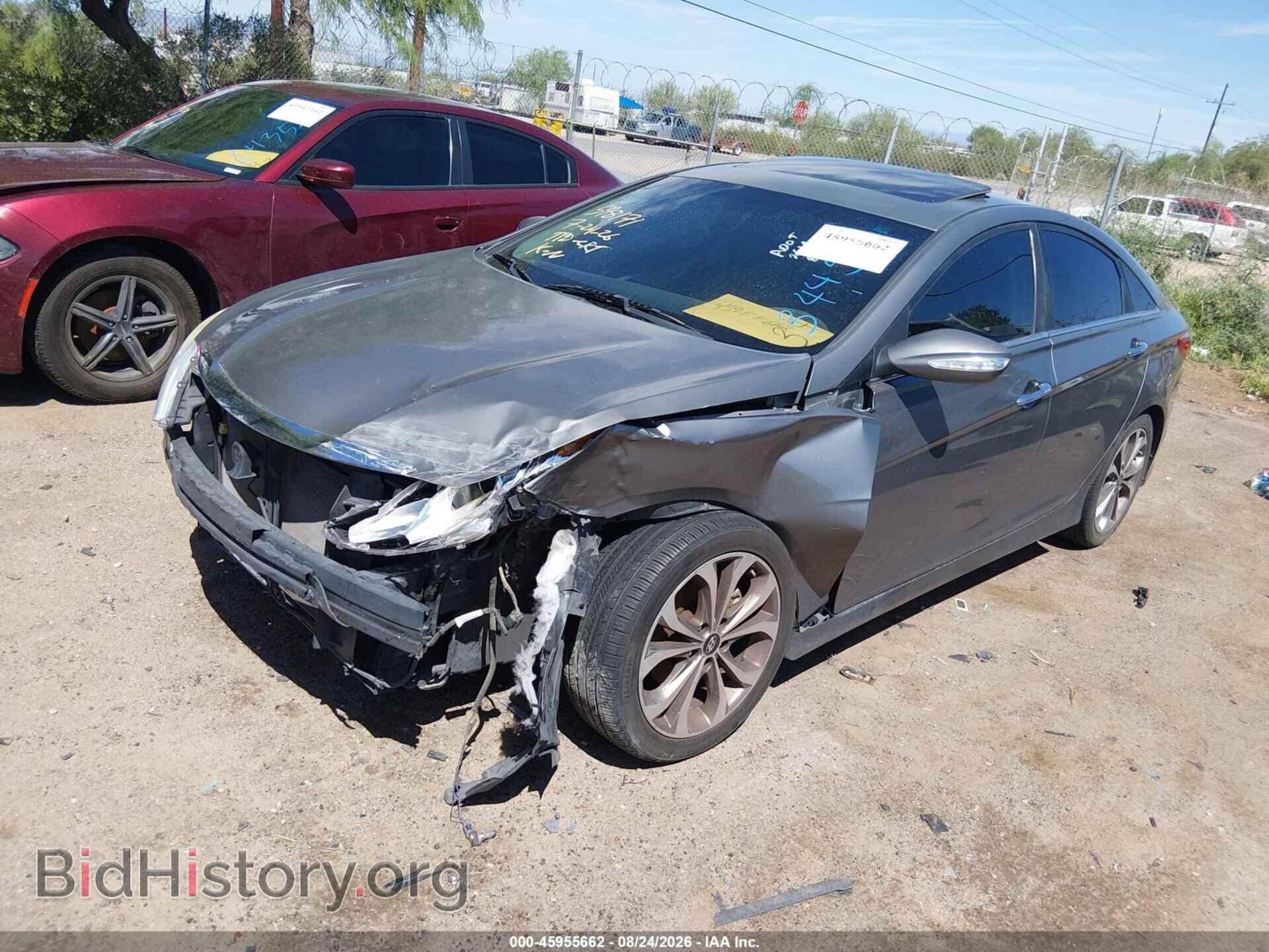 2014 HYUNDAI SONATA - VIN: 5NPEC4AC7EH934454 - Фото 2