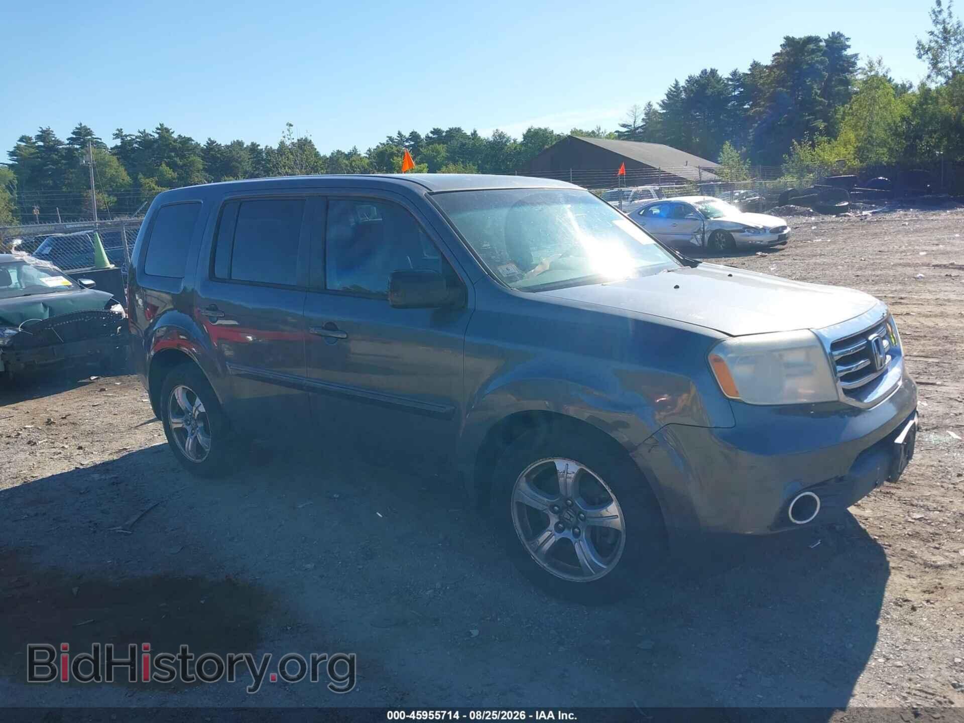 Photo 5FNYF4H53CB031077 - HONDA PILOT 2012