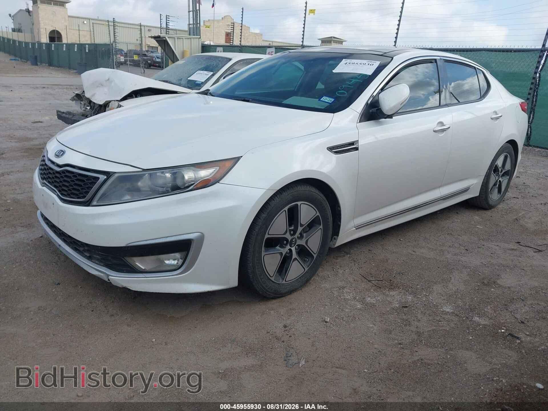 2012 KIA OPTIMA HYBRID - VIN: KNAGM4AD2C5009458 - Фото 2