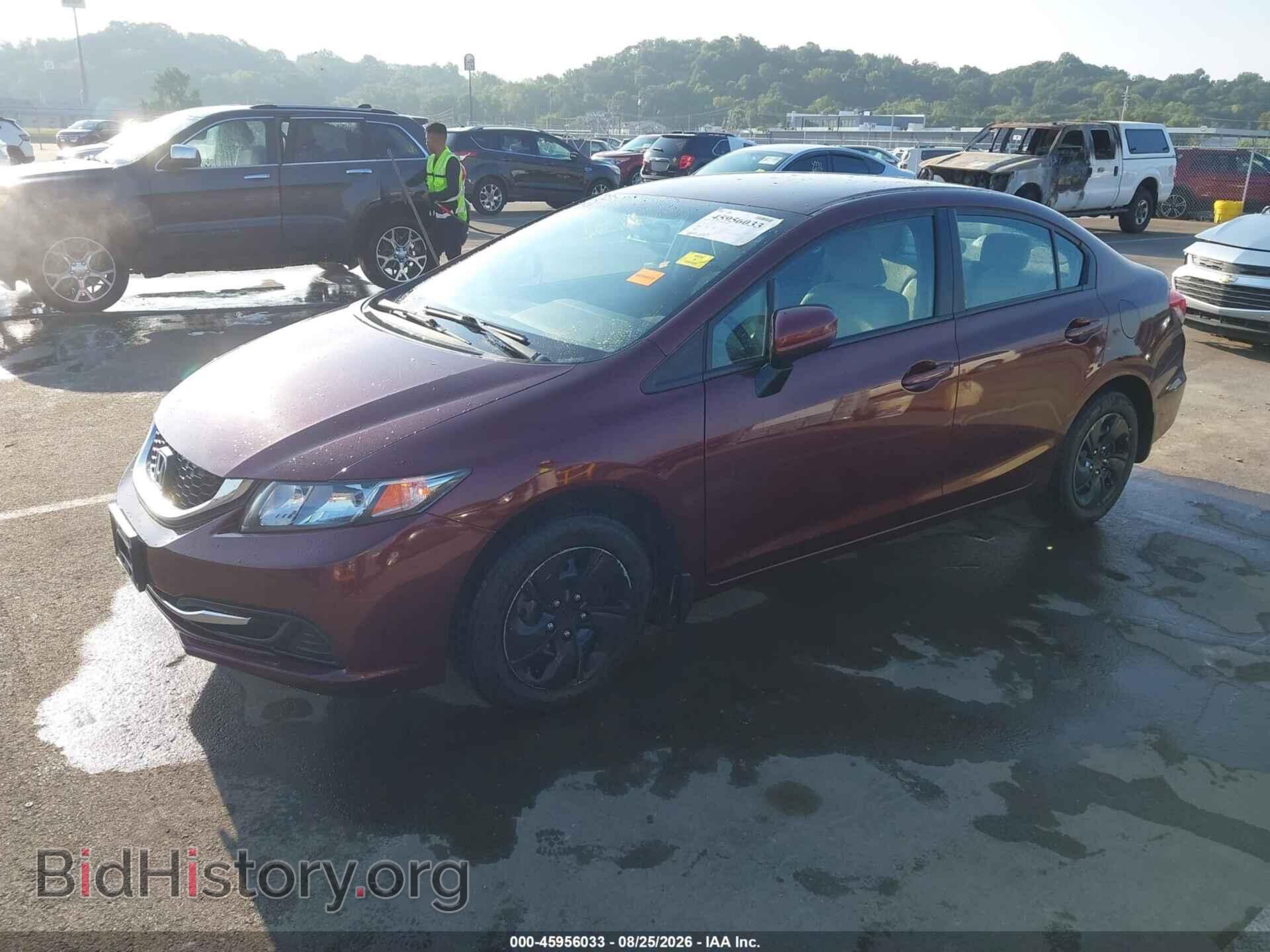 2014 HONDA CIVIC - VIN: 19XFB2F58EE063333 - Фото 2
