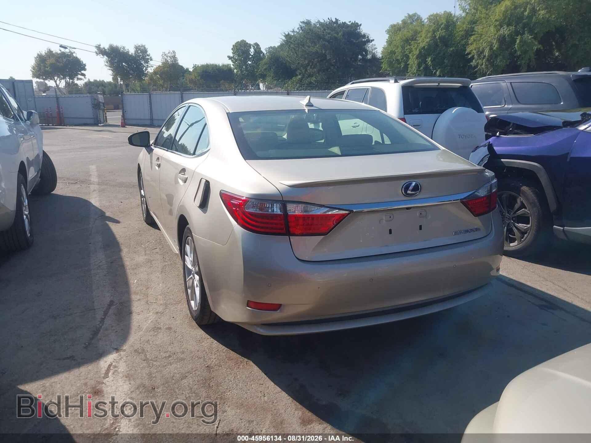 2014 LEXUS ES 300H - VIN: JTHBW1GG9E2059834 - Фото 3