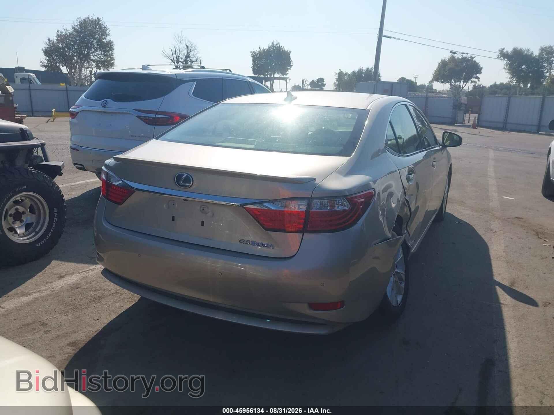 2014 LEXUS ES 300H - VIN: JTHBW1GG9E2059834 - Фото 4