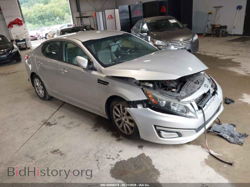 2014 Kia OPTIMA EX (VIN 5XXGN4A71EG288037) — photo 1 of 10, IAAI, damage: front & rear
