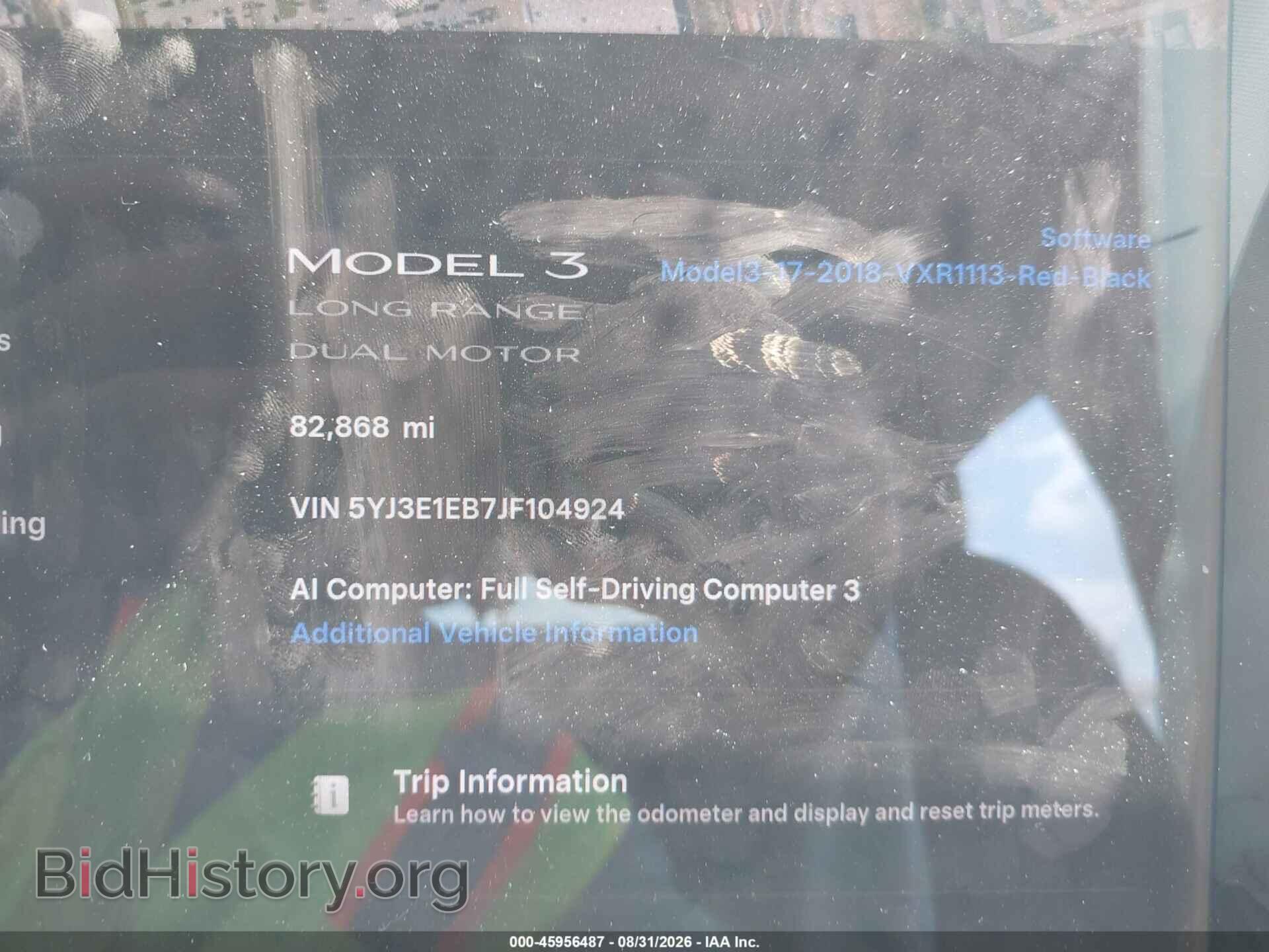 2018 TESLA MODEL 3 - VIN: 5YJ3E1EB7JF104924 - Фото 7