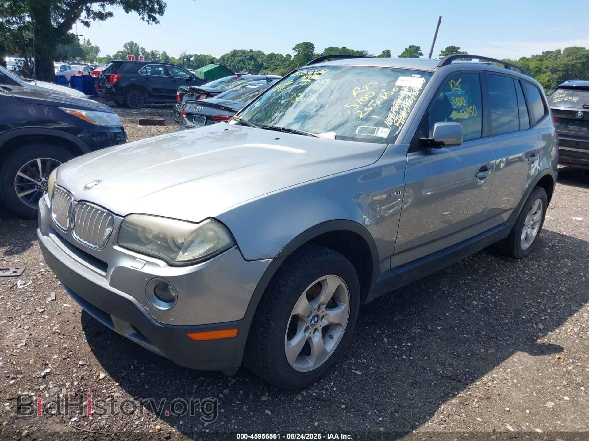 2007 BMW X3 - VIN: WBXPC93427WF01445 - Фото 2