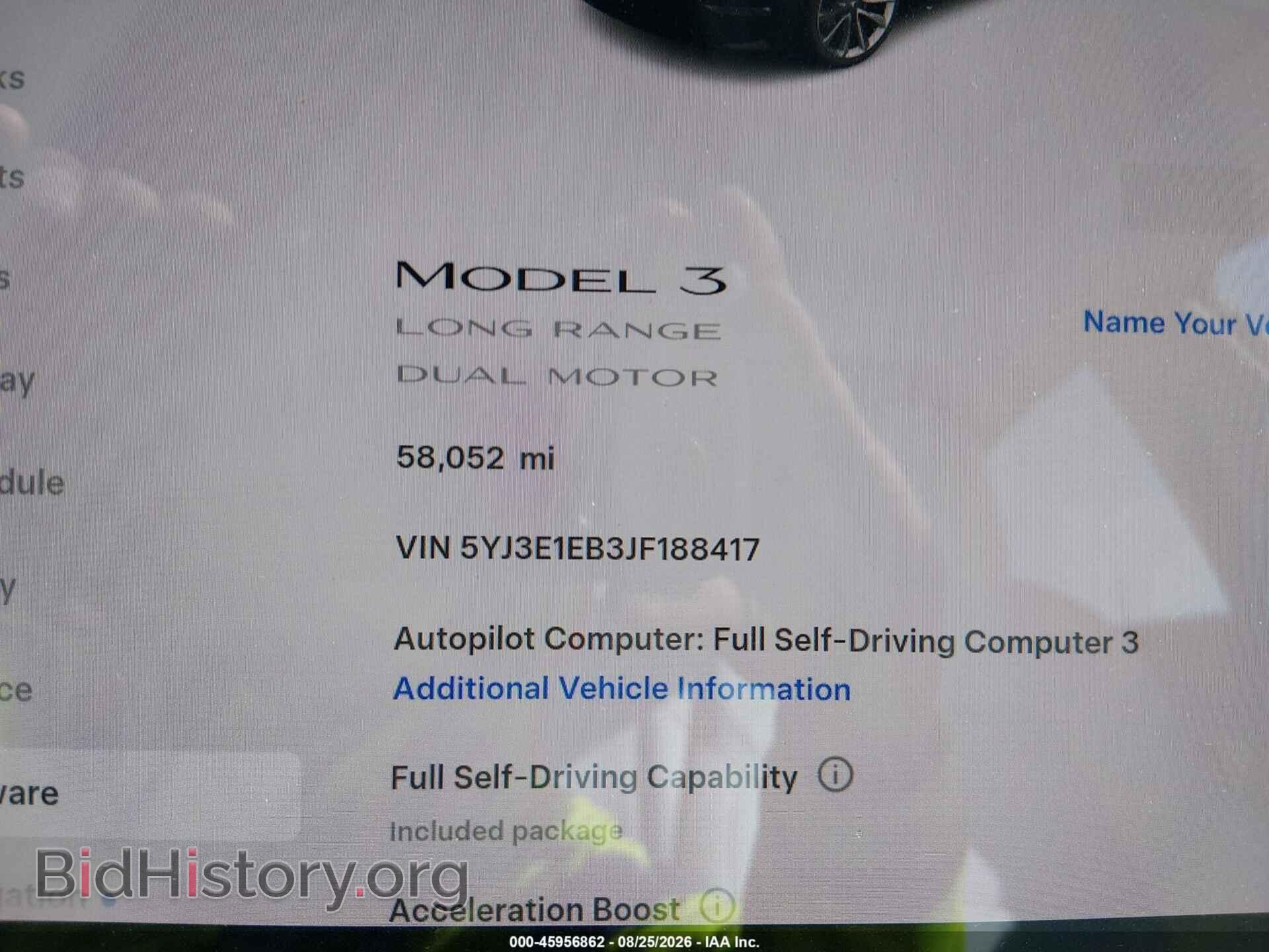 2018 TESLA MODEL 3 - VIN: 5YJ3E1EB3JF188417 - Photo 16
