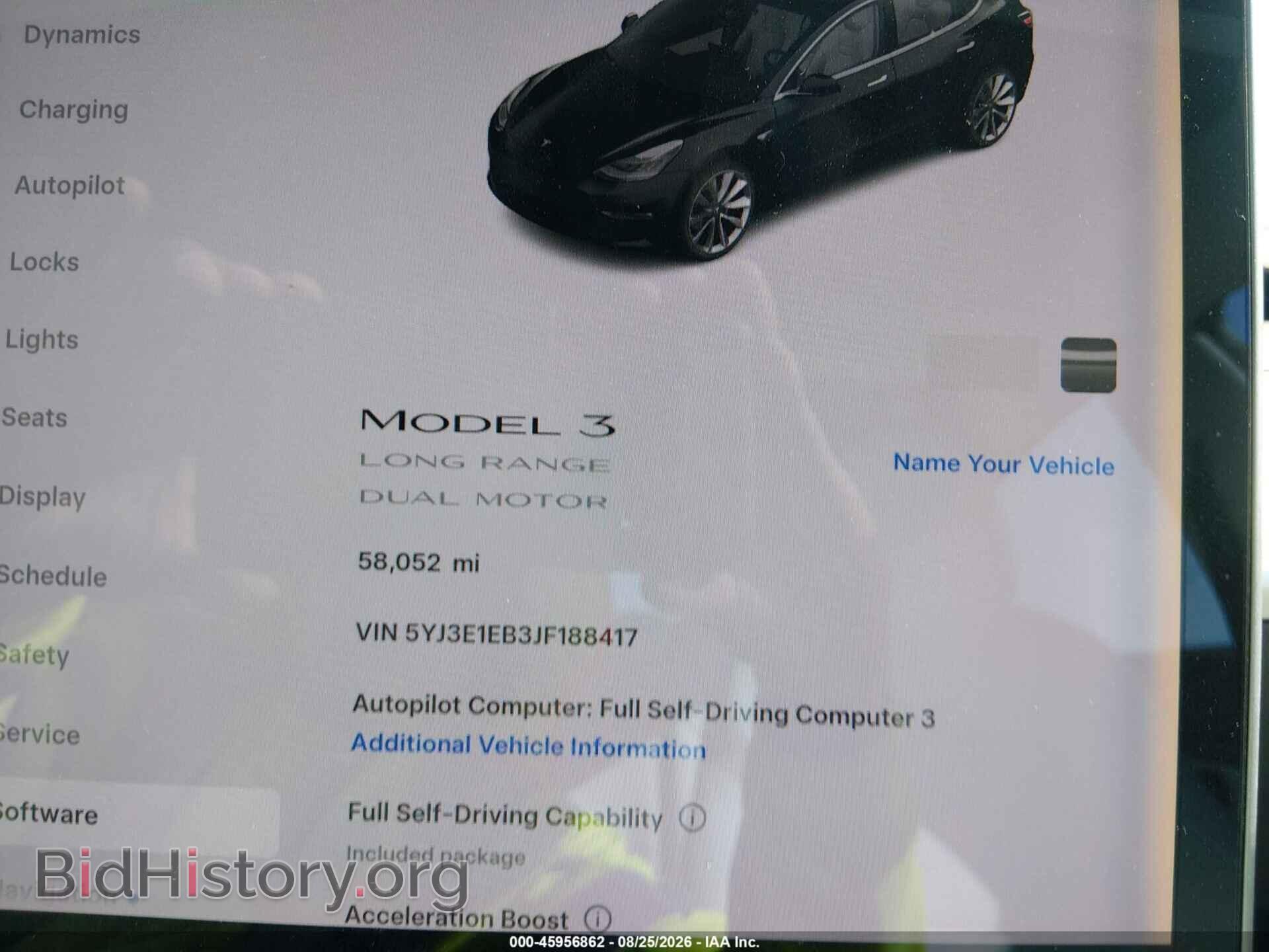 2018 TESLA MODEL 3 - VIN: 5YJ3E1EB3JF188417 - Photo 7