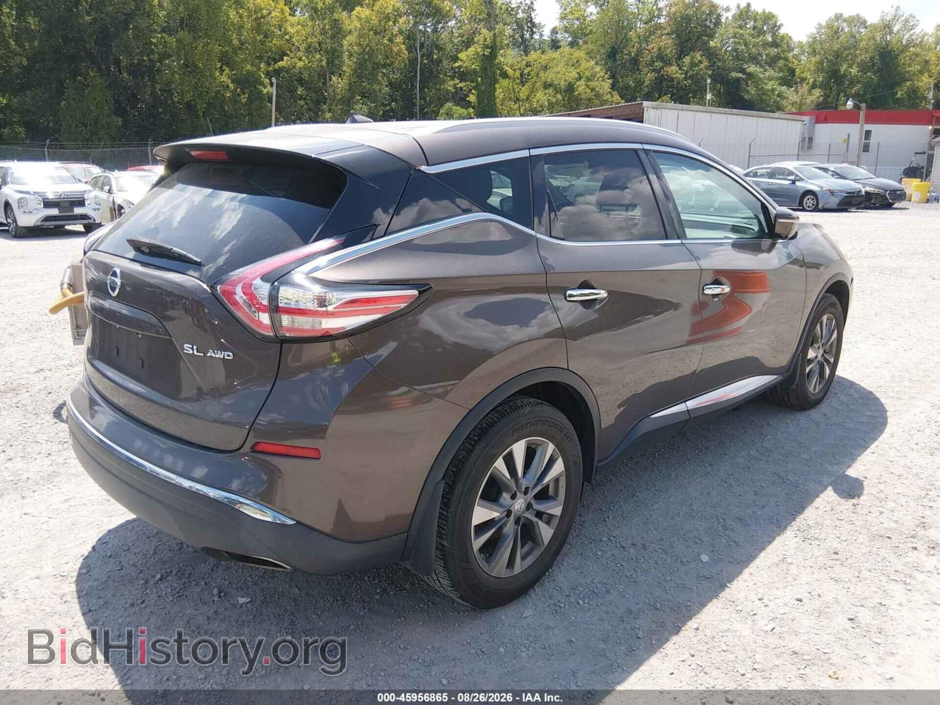 2015 NISSAN MURANO - VIN: 5N1AZ2MH6FN220708 - Photo 4
