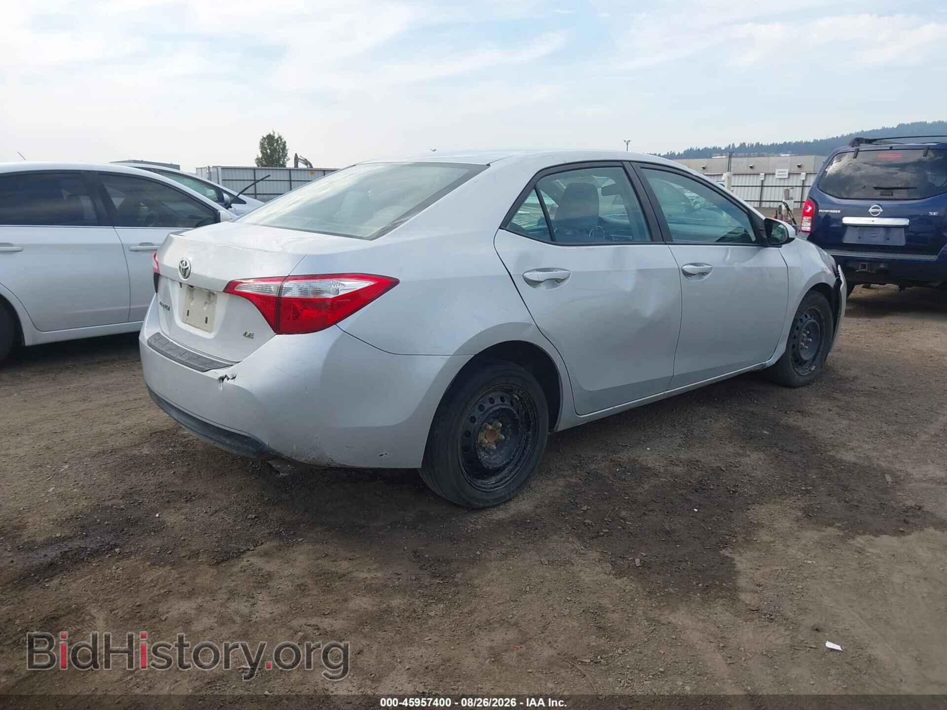 2014 TOYOTA COROLLA - VIN: 2T1BURHE0EC006637 - Photo 4