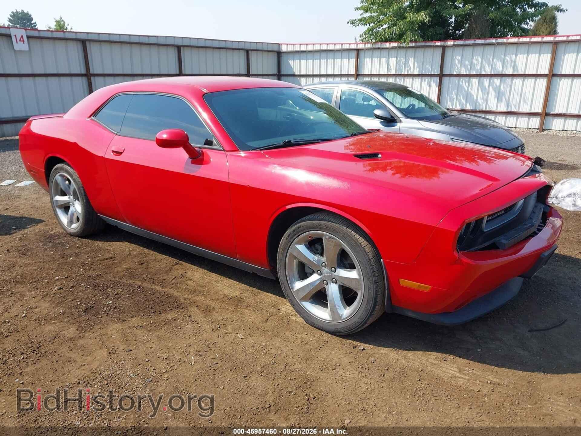 Photo 2C3CDYAG7CH142748 - DODGE CHALLENGER 2012