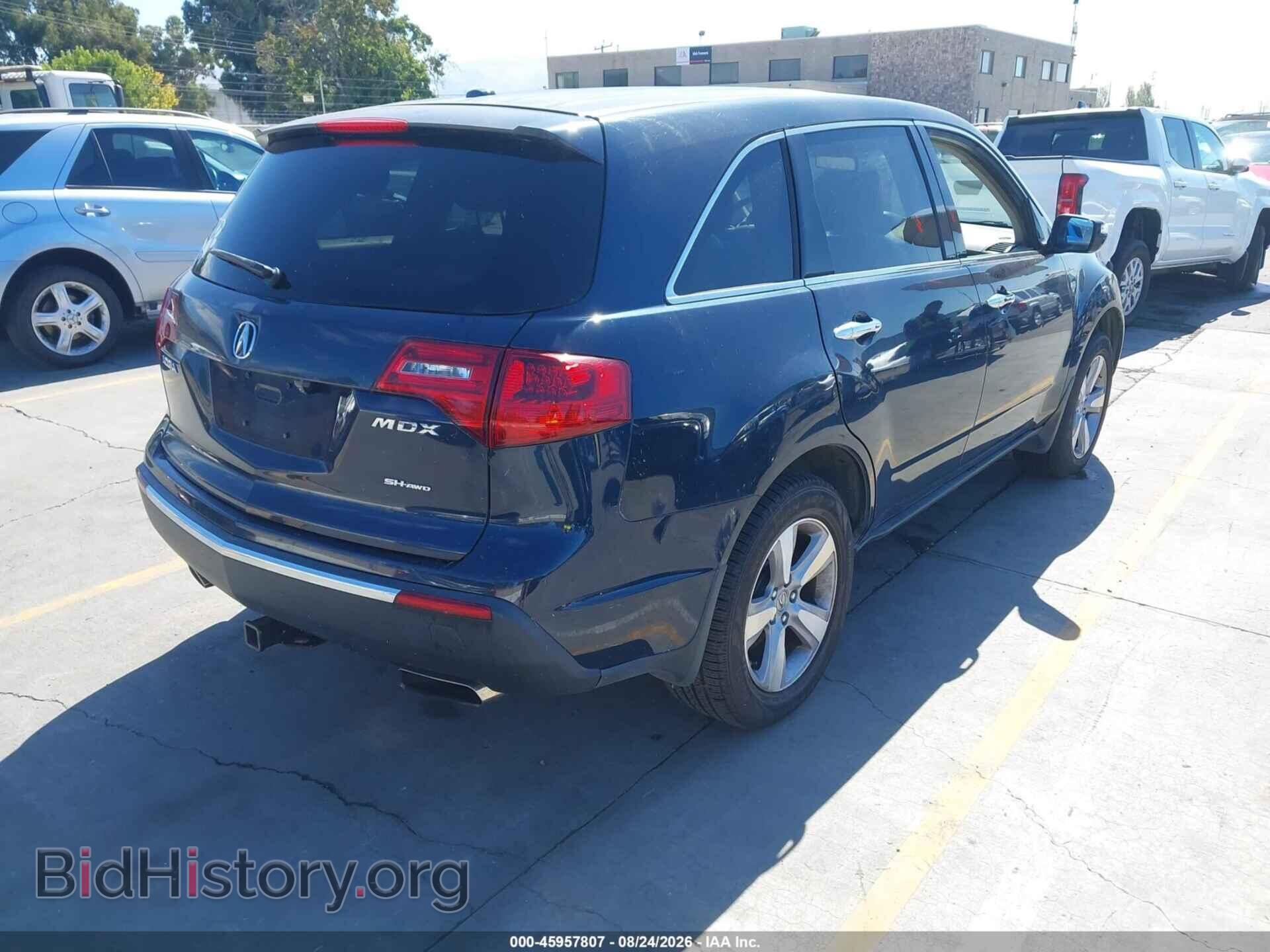 2012 ACURA MDX - VIN: 2HNYD2H4XCH519691 - Фото 4
