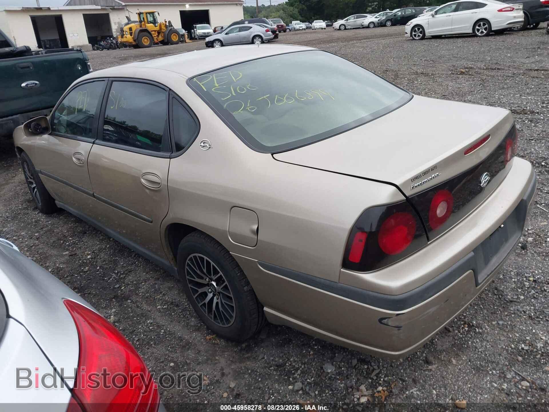 2005 CHEVROLET IMPALA - VIN: 2G1WF52E159292326 - Photo 3
