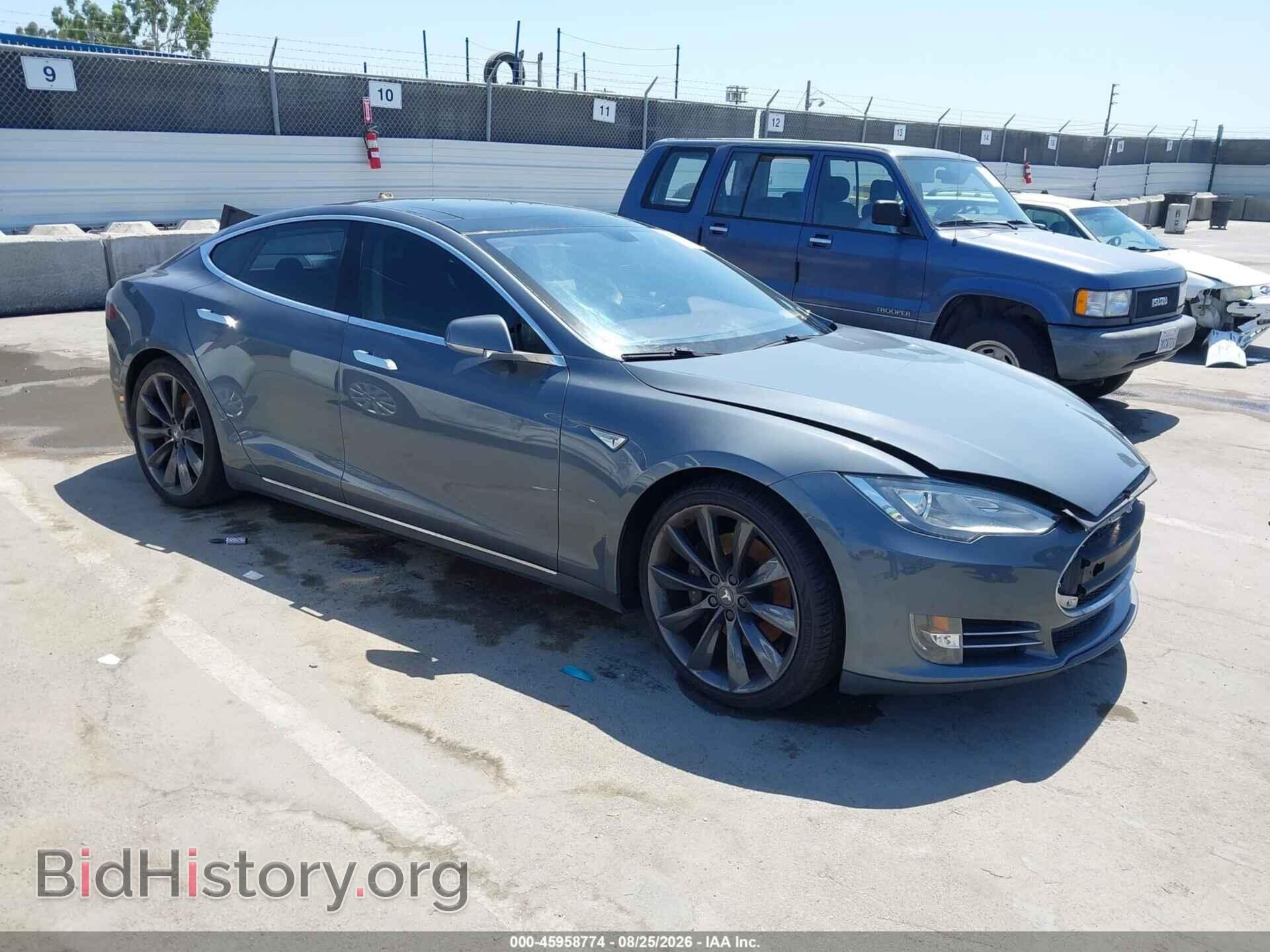 Photo 5YJSA1DP3DFP13582 - TESLA MODEL S 2013