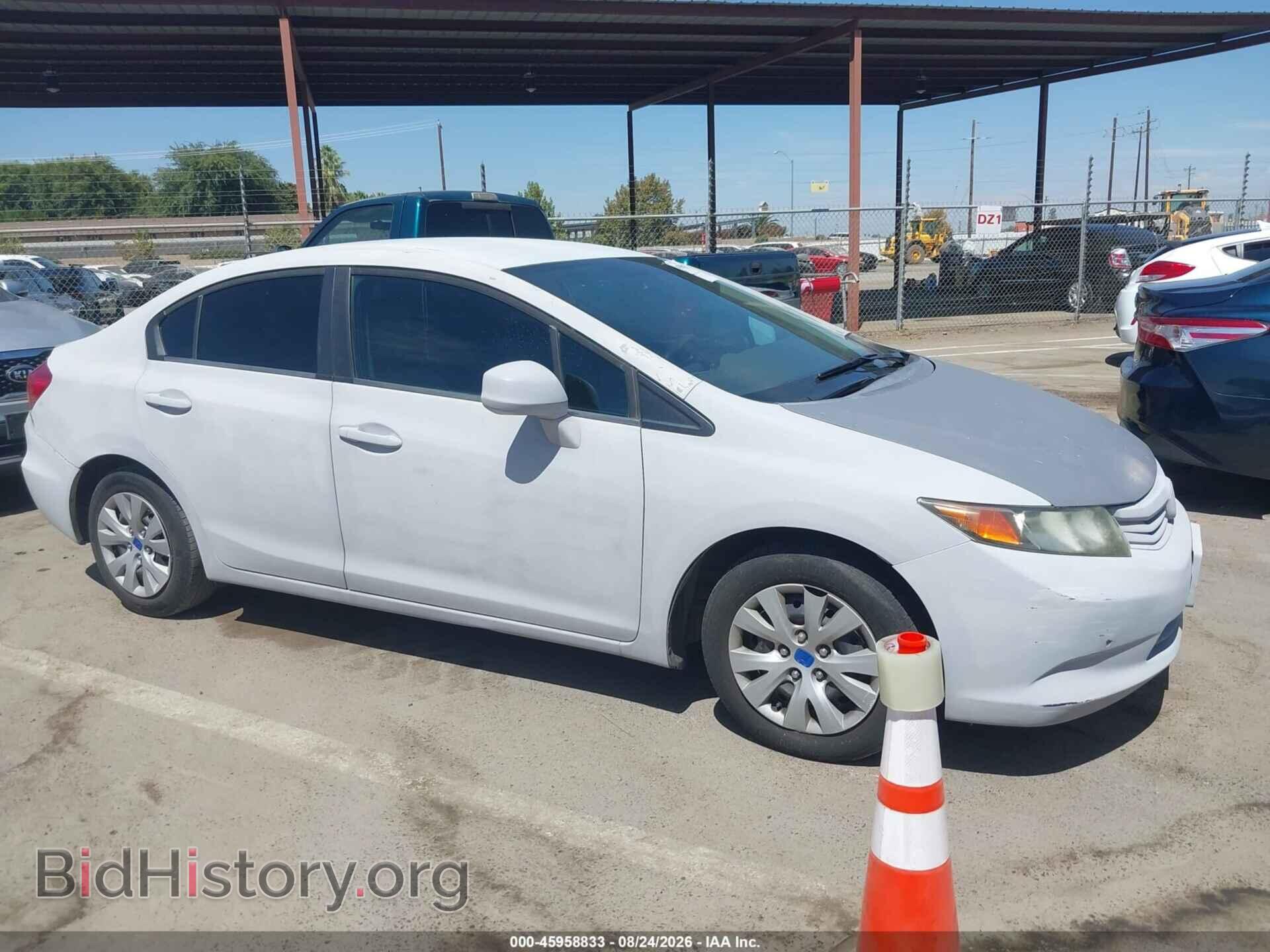 Photo 19XFB2F55CE345801 - HONDA CIVIC 2012