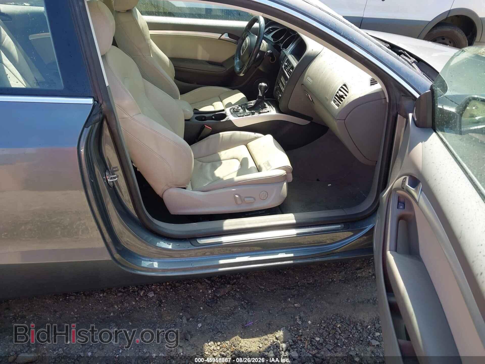 2012 AUDI A5 - VIN: WAURFAFR1CA004958 - Photo 5