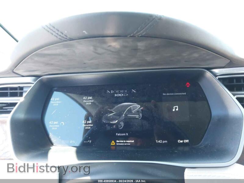 2017 Tesla MODEL X (VIN 5YJXCBE25HF078461) — фото 7 из 19
